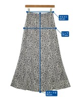JOURNAL STANDARD L'ESSAGE（ジャーナルスタンダードレサージュ）ロング・マキシ丈スカート 白 サイズ:F レディース/2200610104053