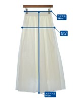 JOURNAL STANDARD L'ESSAGE（ジャーナルスタンダードレサージュ）ロング・マキシ丈スカート 白 サイズ:-(M位) レディース/2200579110065