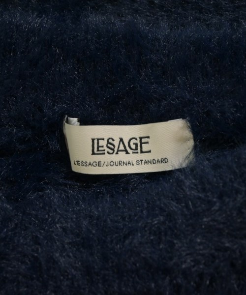 JOURNAL STANDARD L'ESSAGE（ジャーナルスタンダードレサージュ）ベスト/ノースリーブ 紺 サイズ:F レディース/2200603492204