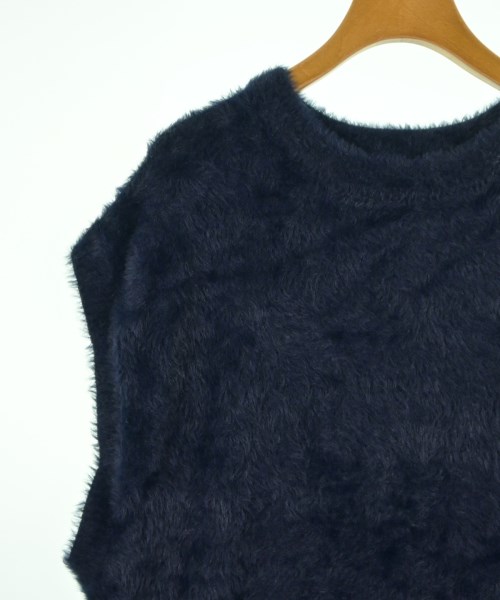 JOURNAL STANDARD L'ESSAGE（ジャーナルスタンダードレサージュ）ベスト/ノースリーブ 紺 サイズ:F レディース/2200603492204