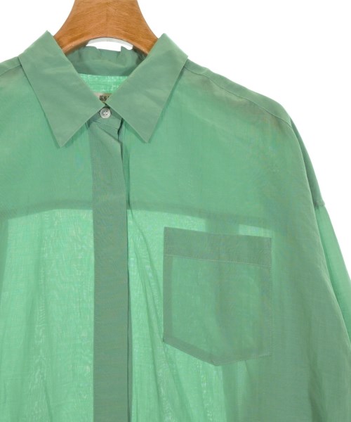 JOURNAL STANDARD L'ESSAGE（ジャーナルスタンダードレサージュ）カジュアルシャツ 緑 サイズ:F レディース/2200613149105