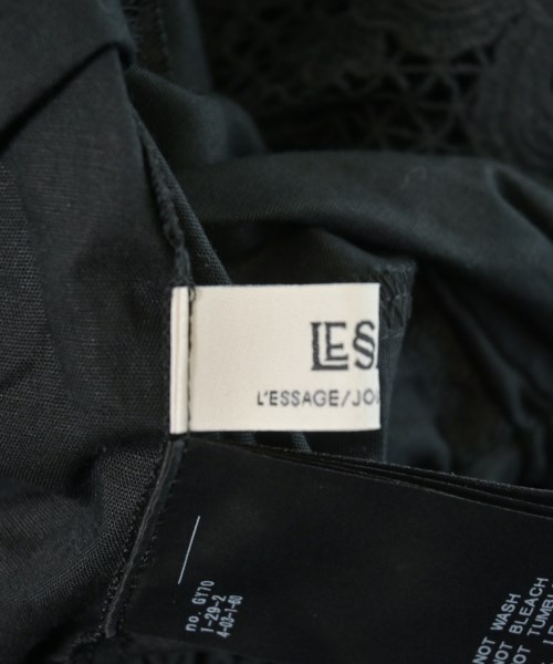 JOURNAL STANDARD L'ESSAGE（ジャーナルスタンダードレサージュ）カジュアルシャツ 黒 サイズ:-(L位) レディース/2200616933060