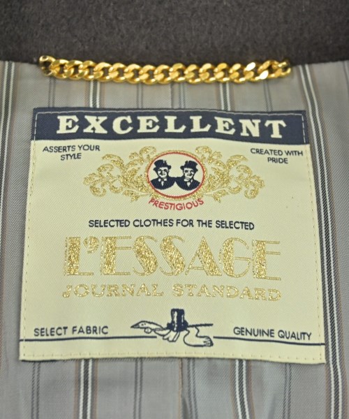 JOURNAL STANDARD L'ESSAGE（ジャーナルスタンダードレサージュ）チェスターコート 茶 サイズ:F レディース/2200614634013