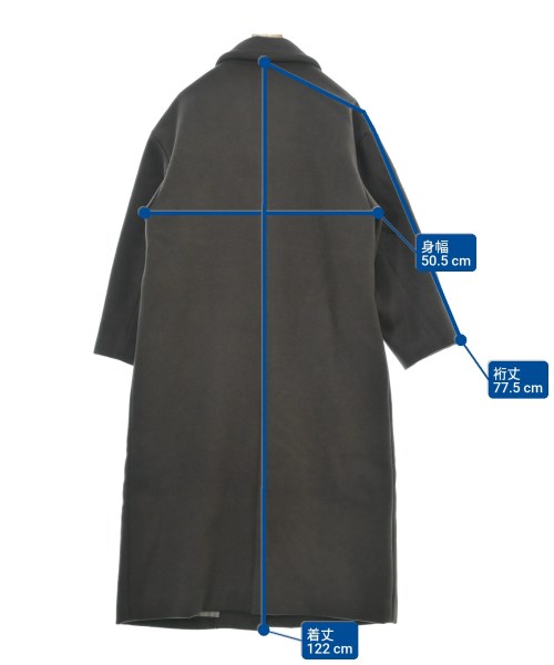 JOURNAL STANDARD L'ESSAGE（ジャーナルスタンダードレサージュ）チェスターコート 茶 サイズ:F レディース/2200614634013