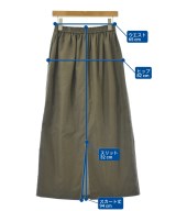 JOURNAL STANDARD L'ESSAGE（ジャーナルスタンダードレサージュ）ロング・マキシ丈スカート 茶 サイズ:-(S位) レディース/2200602680053