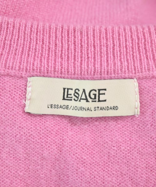 JOURNAL STANDARD L'ESSAGE（ジャーナルスタンダードレサージュ）カーディガン ピンク サイズ:F レディース/2200601244409