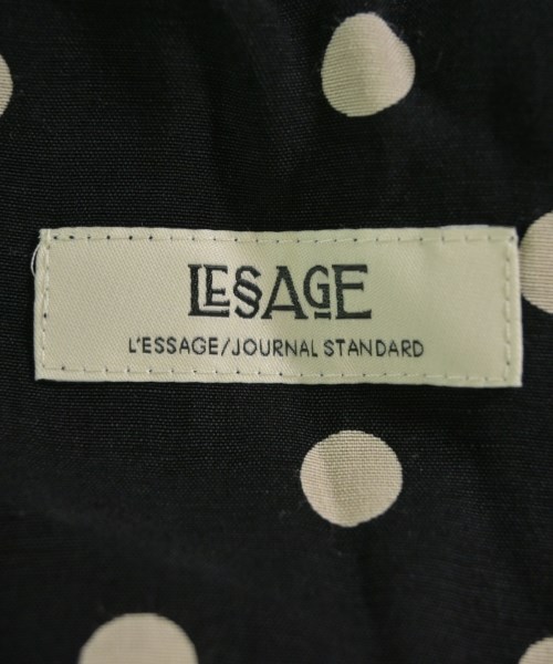 JOURNAL STANDARD L'ESSAGE（ジャーナルスタンダードレサージュ）カジュアルシャツ 黒 サイズ:F レディース/2200601244485