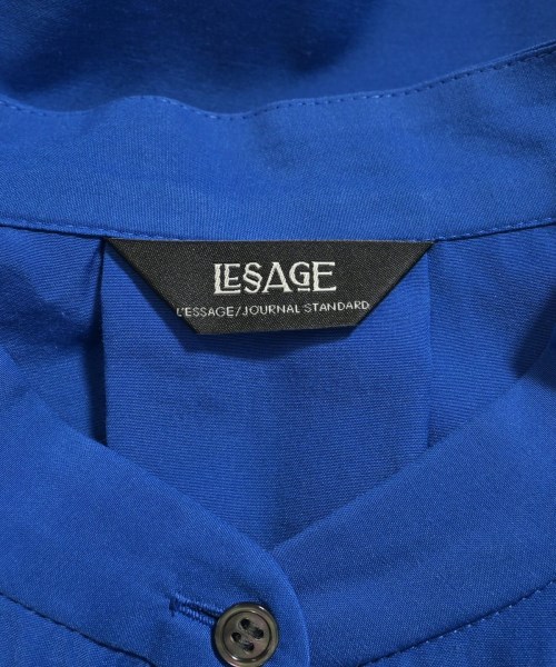 JOURNAL STANDARD L'ESSAGE（ジャーナルスタンダードレサージュ）ブラウス 青 サイズ:-(M位) レディース/2200669553123