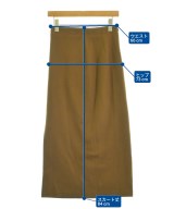 JOURNAL STANDARD L'ESSAGE（ジャーナルスタンダードレサージュ）ロング・マキシ丈スカート 茶 サイズ:36(S位) レディース/2200671514037