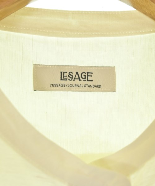 JOURNAL STANDARD L'ESSAGE（ジャーナルスタンダードレサージュ）シャツワンピース 白 サイズ:F レディース/2200671438043