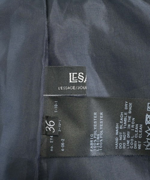 JOURNAL STANDARD L'ESSAGE（ジャーナルスタンダードレサージュ）ロング・マキシ丈スカート 紺 サイズ:36(S位) レディース/2200671765019