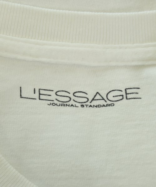 JOURNAL STANDARD L'ESSAGE（ジャーナルスタンダードレサージュ）Tシャツ・カットソー 白 サイズ:F レディース/2200671682071