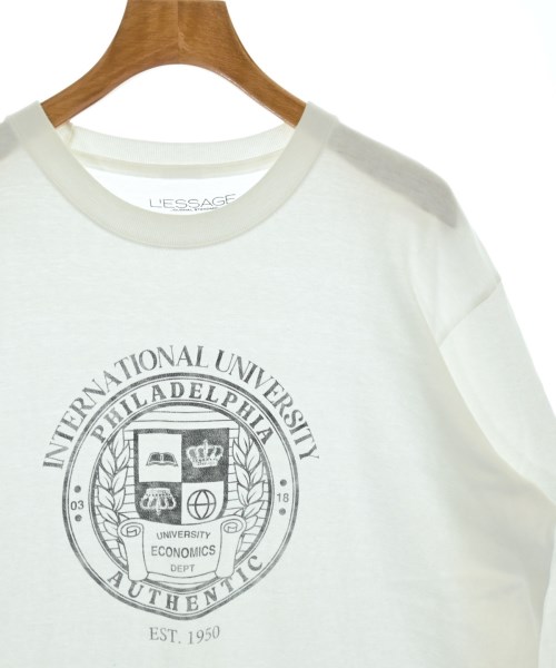 JOURNAL STANDARD L'ESSAGE（ジャーナルスタンダードレサージュ）Tシャツ・カットソー 白 サイズ:F レディース/2200671682071