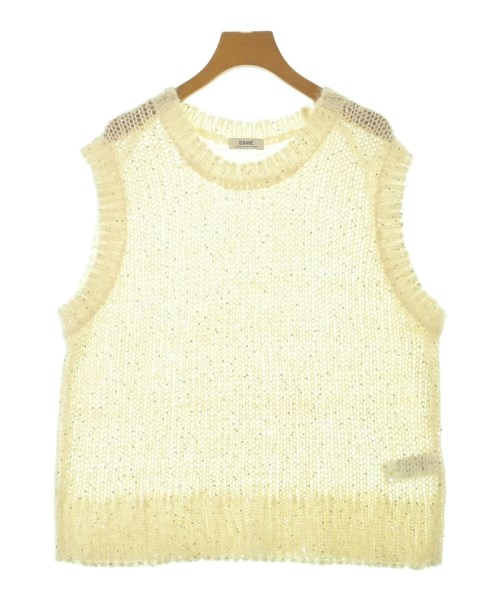 JOURNAL STANDARD L'ESSAGE(ジャーナルスタンダードレサージュ)ベスト/ノースリーブ 白 サイズ:F/2200671691493