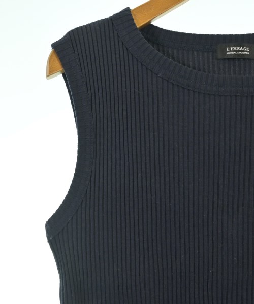 JOURNAL STANDARD L'ESSAGE（ジャーナルスタンダードレサージュ）ノースリーブ 紺 サイズ:-(S位) レディース/2200675774062