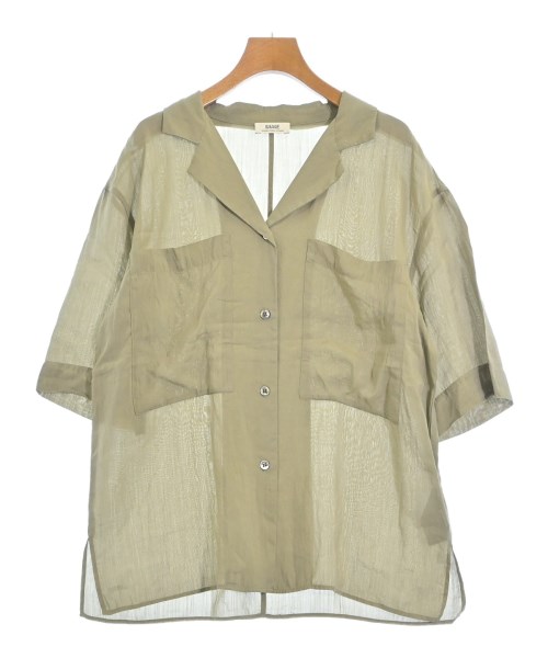 JOURNAL STANDARD L'ESSAGE(ジャーナルスタンダードレサージュ)カジュアルシャツ ベージュ サイズ:F/2200672193170