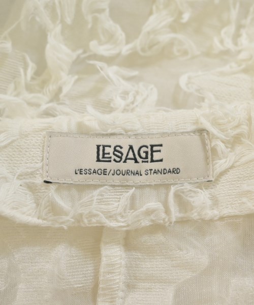 JOURNAL STANDARD L'ESSAGE（ジャーナルスタンダードレサージュ）カジュアルシャツ 白 サイズ:-(L位) レディース/2200673250131