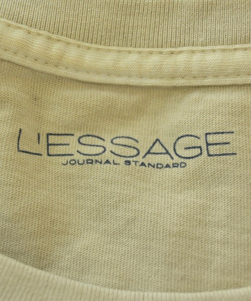 JOURNAL STANDARD L'ESSAGE（ジャーナルスタンダードレサージュ）Tシャツ・カットソー ベージュ サイズ:F レディース/2200677673028