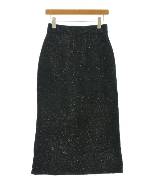 JOURNAL STANDARD L'ESSAGE(ジャーナルスタンダードレサージュ)ひざ丈スカート 黒 サイズ:-(M位)/2200678286029