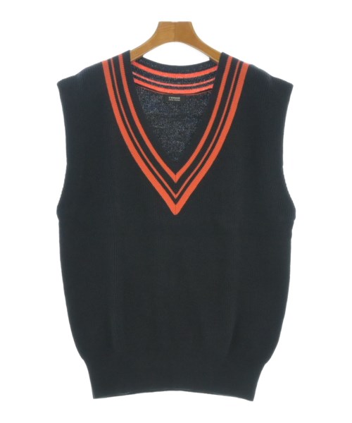 JOURNAL STANDARD L'ESSAGE(ジャーナルスタンダードレサージュ)ベスト 紺 サイズ:F/2200674520035