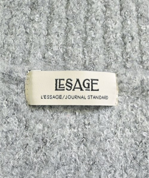 JOURNAL STANDARD L'ESSAGE（ジャーナルスタンダードレサージュ）ニット・セーター グレー サイズ:-(M位) レディース/2200675245371