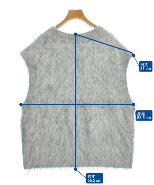 JOURNAL STANDARD L'ESSAGE（ジャーナルスタンダードレサージュ）ニット・セーター グレー サイズ:-(M位) レディース/2200675245371