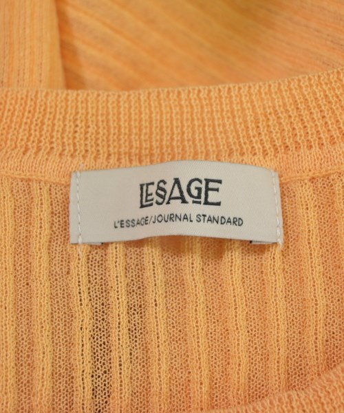 JOURNAL STANDARD L'ESSAGE（ジャーナルスタンダードレサージュ）ニット・セーター オレンジ サイズ:F レディース/2200681690059