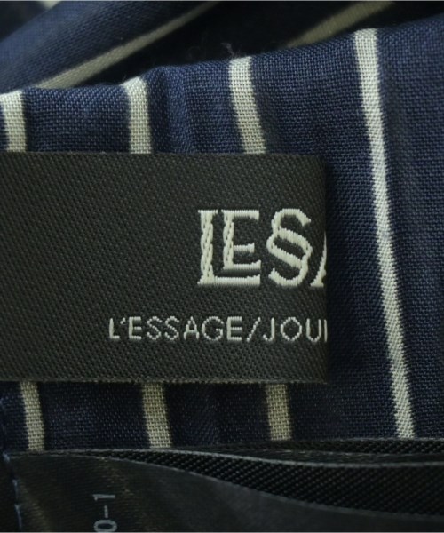 JOURNAL STANDARD L'ESSAGE（ジャーナルスタンダードレサージュ）ブラウス 紺 サイズ:F レディース/2200690818031
