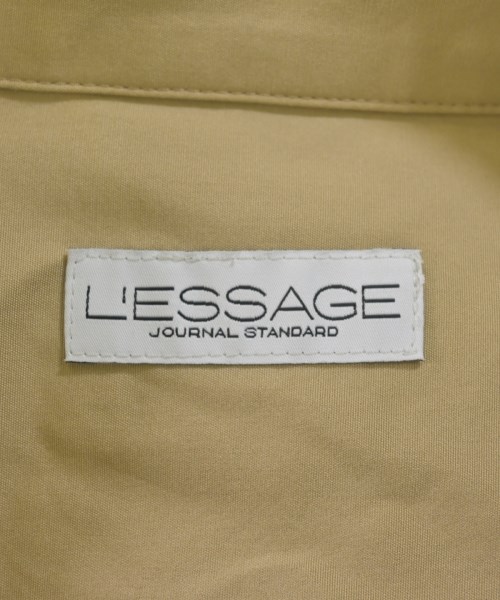 JOURNAL STANDARD L'ESSAGE（ジャーナルスタンダードレサージュ）カジュアルシャツ ベージュ サイズ:F レディース/2200694851010