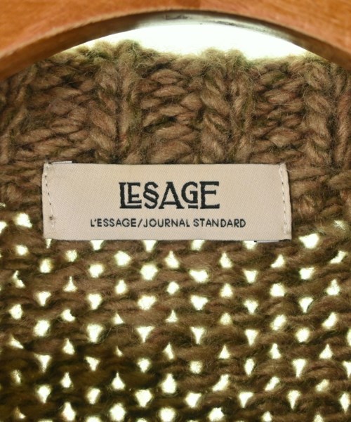 JOURNAL STANDARD L'ESSAGE（ジャーナルスタンダードレサージュ）ニット・セーター 茶 サイズ:F レディース/2200695200015
