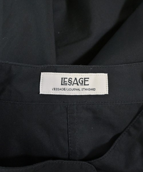 JOURNAL STANDARD L'ESSAGE（ジャーナルスタンダードレサージュ）カジュアルシャツ 黒 サイズ:F レディース/2200689598258