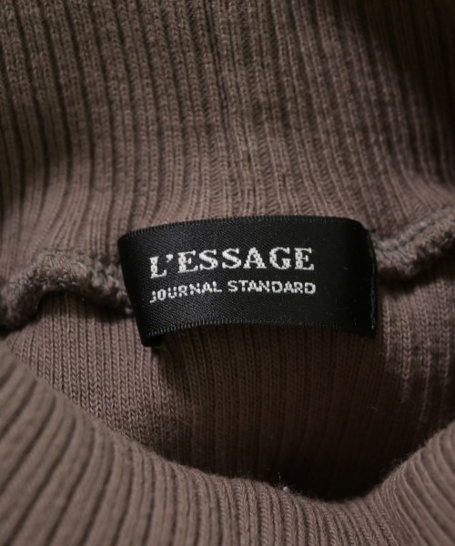 JOURNAL STANDARD L'ESSAGE（ジャーナルスタンダードレサージュ）Tシャツ・カットソー 茶 サイズ:-(M位) レディース/2200689605062