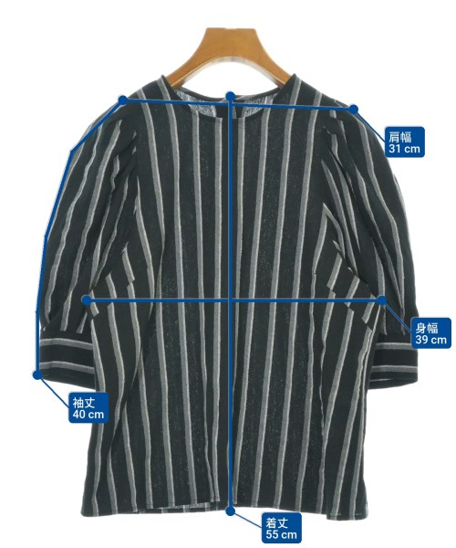 JOURNAL STANDARD L'ESSAGE（ジャーナルスタンダードレサージュ）ブラウス 黒 サイズ:-(M位) レディース/2200690200034
