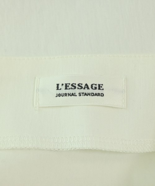 JOURNAL STANDARD L'ESSAGE（ジャーナルスタンダードレサージュ）Tシャツ・カットソー 白 サイズ:F レディース/2200691154213