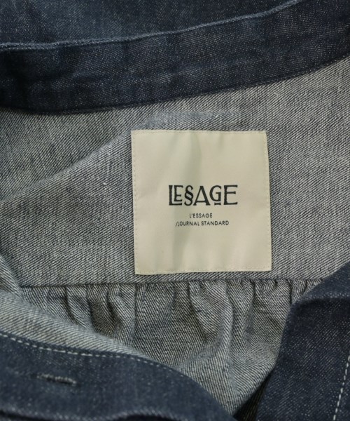 JOURNAL STANDARD L'ESSAGE（ジャーナルスタンダードレサージュ）カジュアルシャツ 紺 サイズ:F レディース/2200692526040