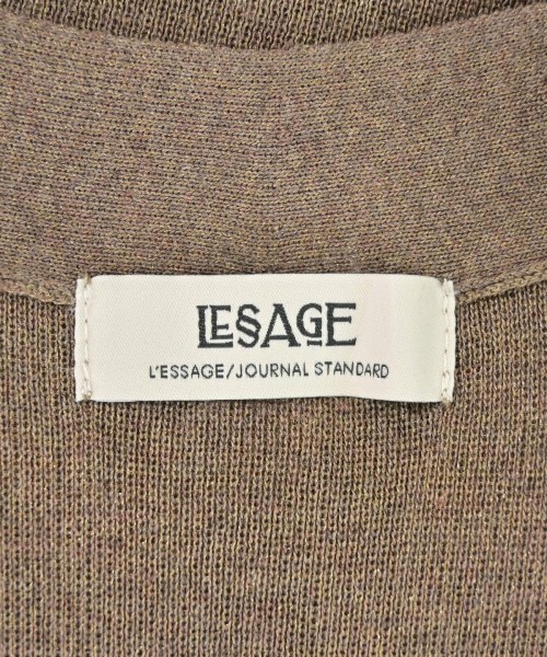 JOURNAL STANDARD L'ESSAGE（ジャーナルスタンダードレサージュ）カーディガン 茶 サイズ:-(L位) レディース/2200697546043