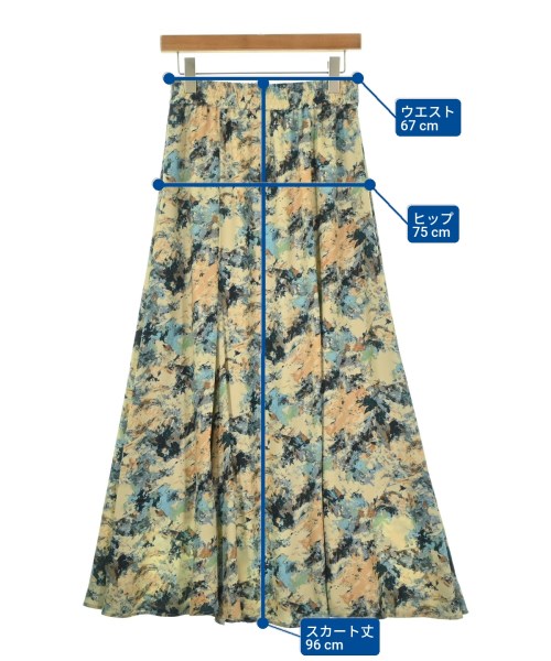 JOURNAL STANDARD L'ESSAGE（ジャーナルスタンダードレサージュ）ロング・マキシ丈スカート ベージュ サイズ:-(M位) レディース/2200690024074