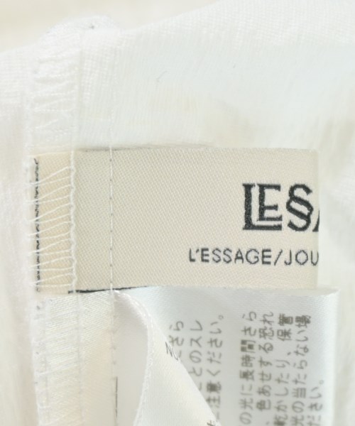 JOURNAL STANDARD L'ESSAGE（ジャーナルスタンダードレサージュ）カジュアルシャツ 白 サイズ:F レディース/2200695462031