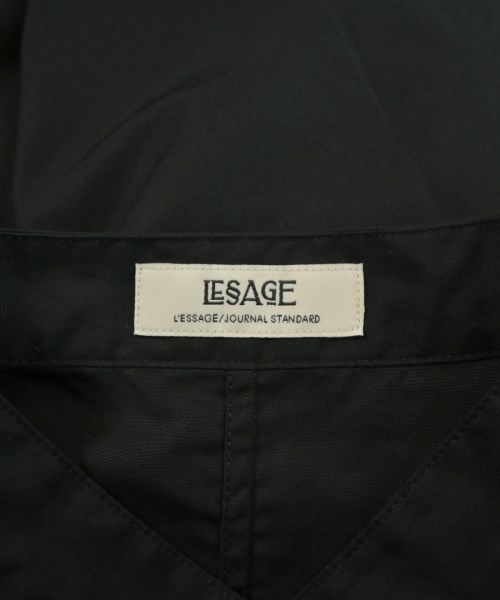 JOURNAL STANDARD L'ESSAGE（ジャーナルスタンダードレサージュ）ブラウス 黒 サイズ:F レディース/2200698026094