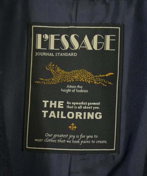 JOURNAL STANDARD L'ESSAGE（ジャーナルスタンダードレサージュ）チェスターコート 紺 サイズ:2(M位) レディース/2200696162015