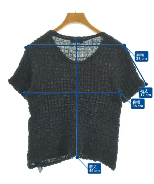 JOURNAL STANDARD L'ESSAGE（ジャーナルスタンダードレサージュ）Tシャツ・カットソー 黒 サイズ:-(S位) レディース/2200697144041