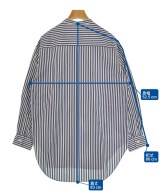 JOURNAL STANDARD L'ESSAGE（ジャーナルスタンダードレサージュ）カジュアルシャツ 紺 サイズ:F レディース/2200700650026