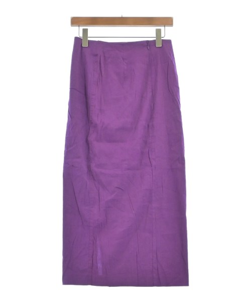JOURNAL STANDARD L'ESSAGE（ジャーナルスタンダードレサージュ）ロング・マキシ丈スカート 紫 サイズ:36(S位) レディース/2200645555042