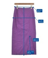 JOURNAL STANDARD L'ESSAGE（ジャーナルスタンダードレサージュ）ロング・マキシ丈スカート 紫 サイズ:36(S位) レディース/2200645555042