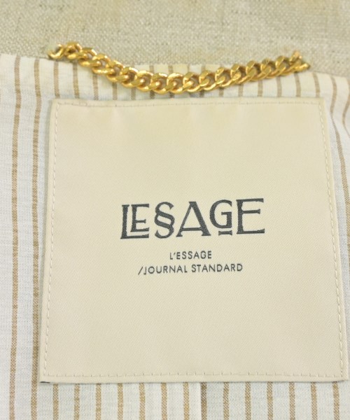 JOURNAL STANDARD L'ESSAGE（ジャーナルスタンダードレサージュ）ジャケット ベージュ サイズ:1(S位) レディース/2200645555066