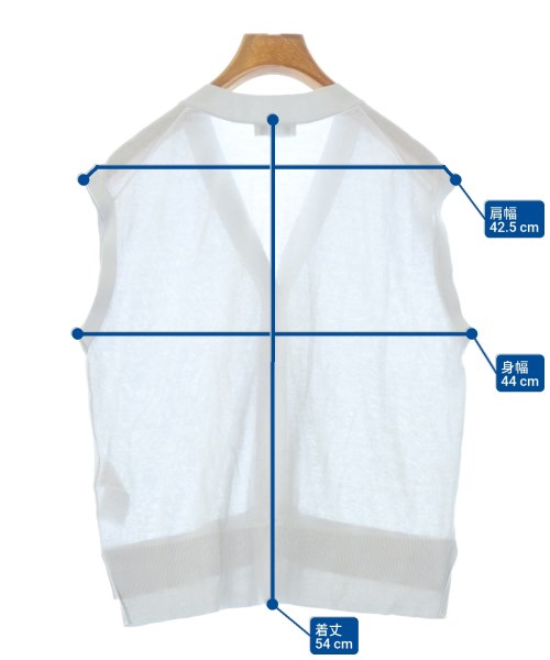 JOURNAL STANDARD L'ESSAGE（ジャーナルスタンダードレサージュ）ベスト/ノースリーブ グレー サイズ:F レディース/2200649645053