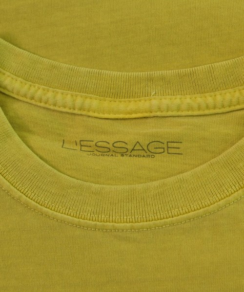 JOURNAL STANDARD L'ESSAGE（ジャーナルスタンダードレサージュ）Tシャツ・カットソー 黄 サイズ:F レディース/2200649657032