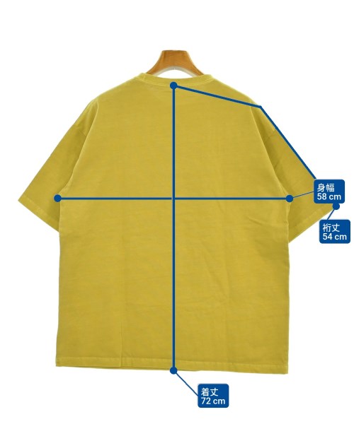 JOURNAL STANDARD L'ESSAGE（ジャーナルスタンダードレサージュ）Tシャツ・カットソー 黄 サイズ:F レディース/2200649657032