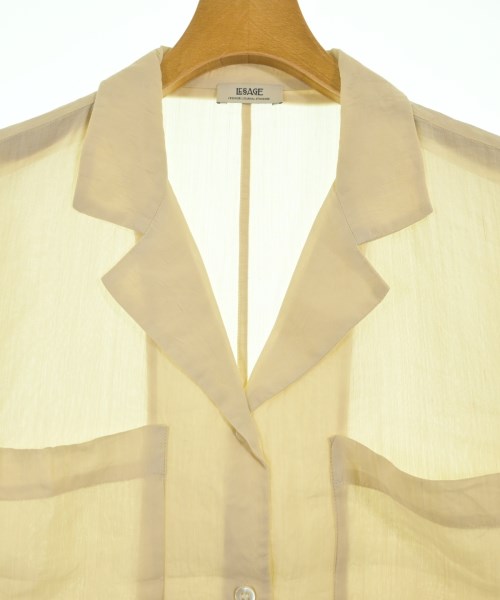 JOURNAL STANDARD L'ESSAGE（ジャーナルスタンダードレサージュ）カジュアルシャツ ベージュ サイズ:F レディース/2200657194055