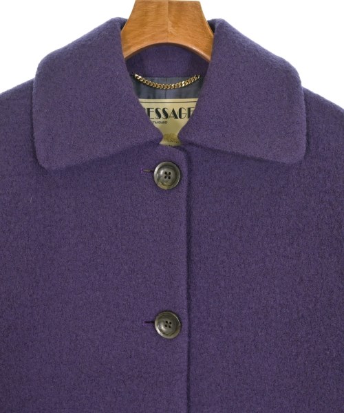 JOURNAL STANDARD L'ESSAGE（ジャーナルスタンダードレサージュ）ステンカラーコート 紫 サイズ:F レディース/2200650422018